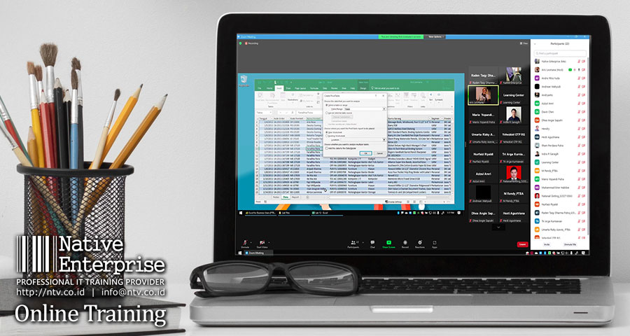 Microsoft Excel for Business Users Online Training bersama PT Bukit Asam
