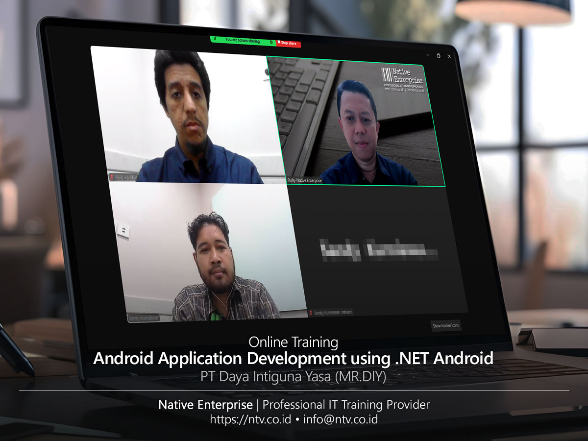 Android Application Development using .NET Android Online Training bersama PT Daya Intiguna Yasa (MR.DIY)