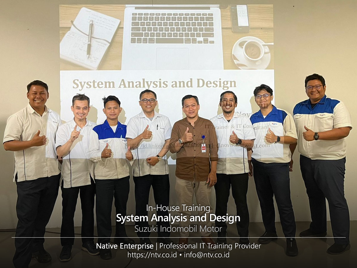 System Analysis and Design In-House Training bersama Suzuki Indomobil Motor