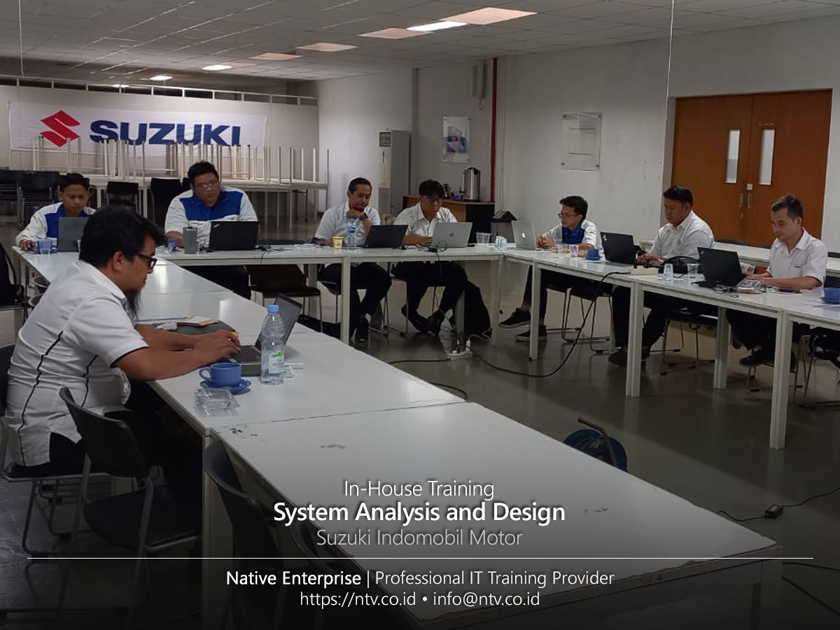 System Analysis and Design In-House Training bersama Suzuki Indomobil Motor