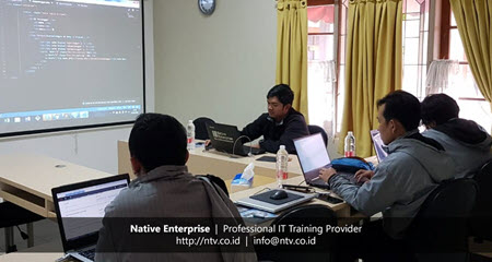 Building PHP Web Application using CodeIgniter Training with Disdukcapil Kota Tangerang-Native Enterprise