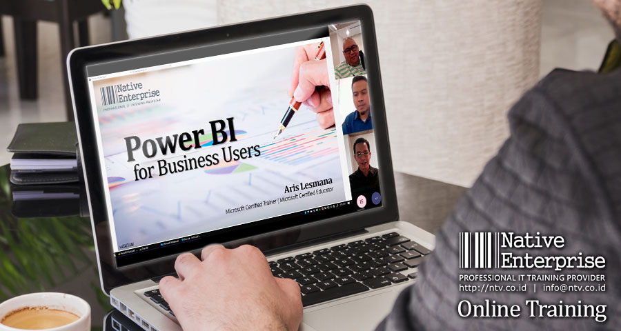 Power BI for Business Users Online Training bersama TBM Aviation Indonesia