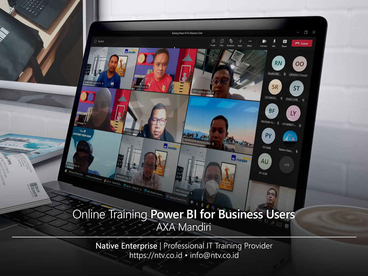 Power BI for Business Users Online Training bersama AXA Mandiri