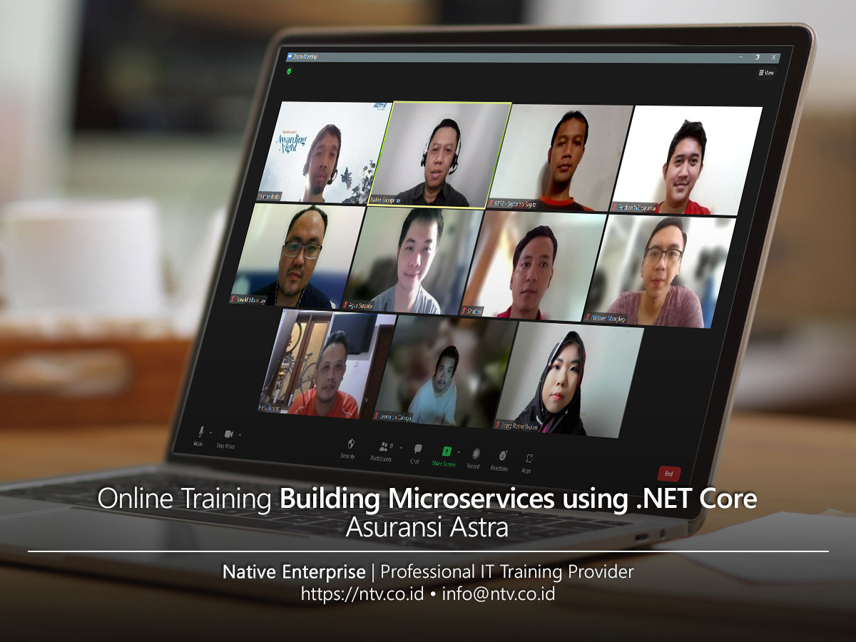 Building Microservices using .NET Core Online Training bersama Asuransi Astra Buana