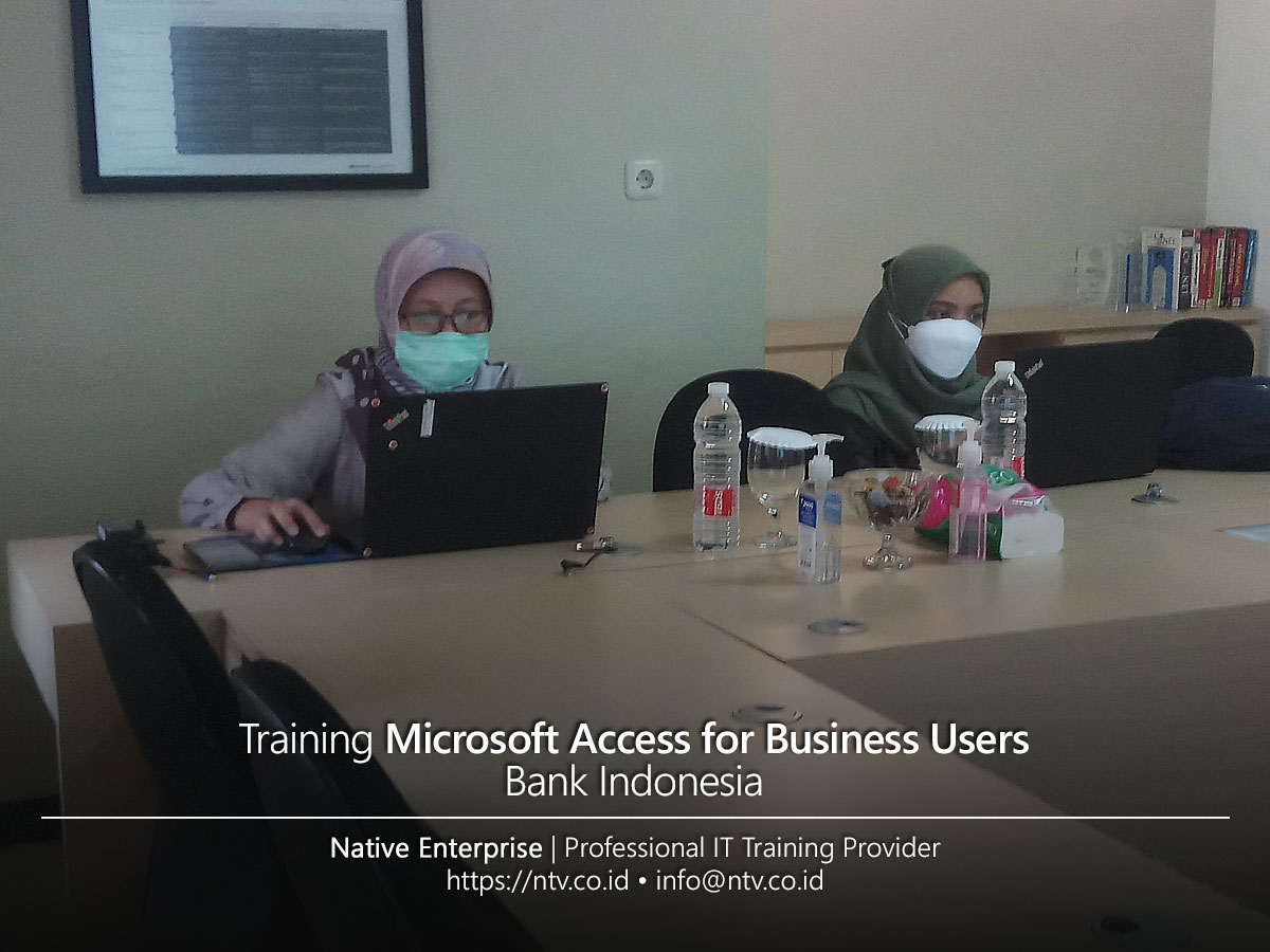 Microsoft Access for Business Users Training bersama Bank Indonesia