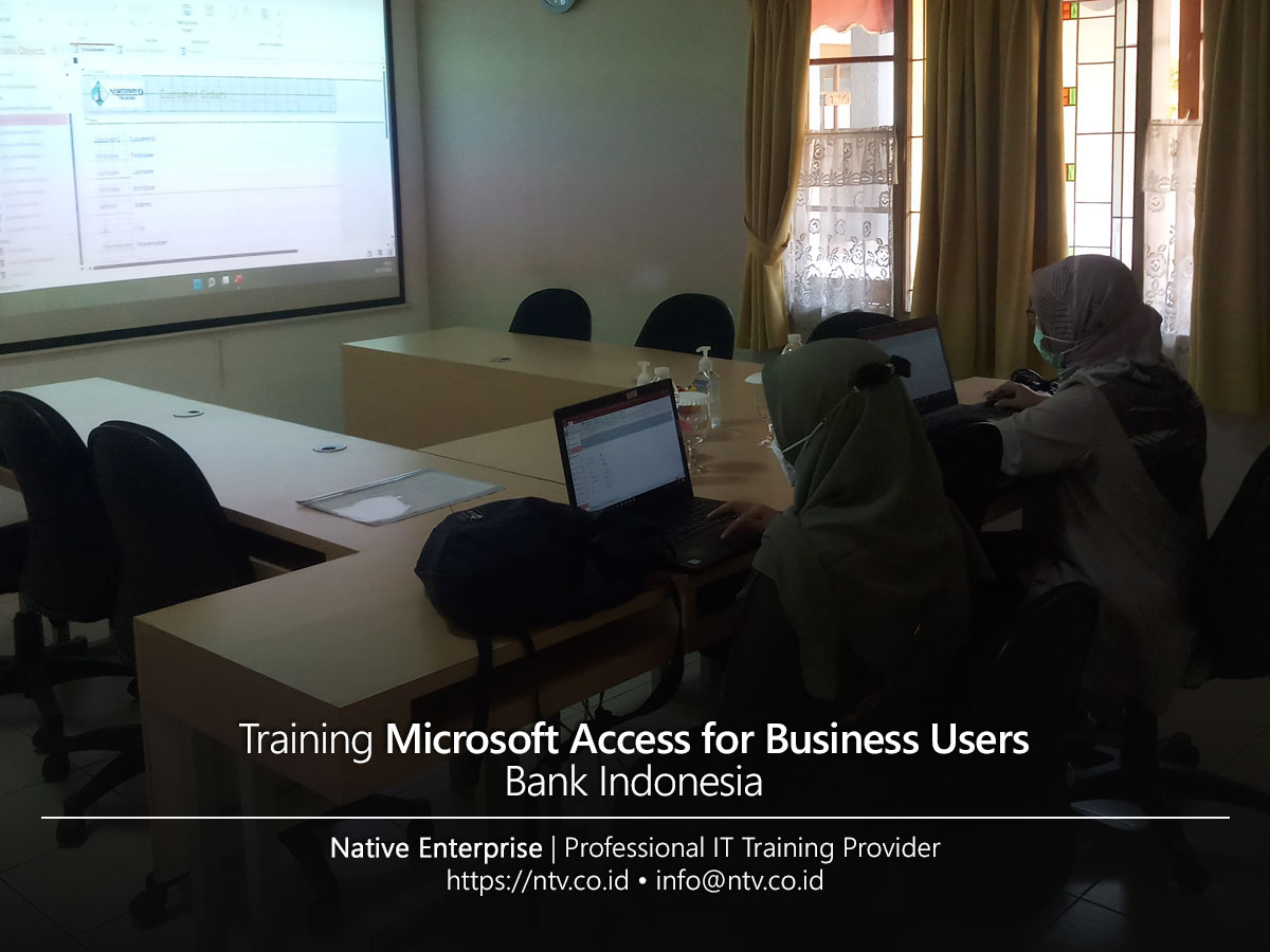Microsoft Access for Business Users Training bersama Bank Indonesia