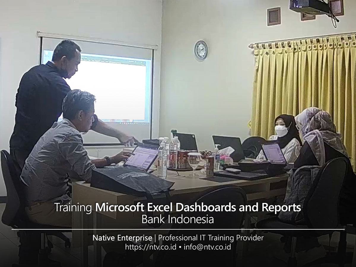 Microsoft Excel Dashboards and Reports Training bersama Bank Indonesia