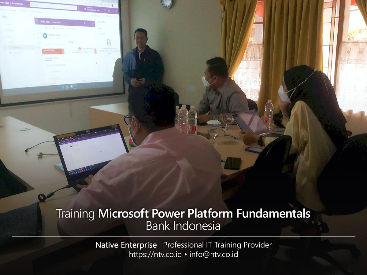 Microsoft Power Platform Fundamentals Training bersama Bank Indonesia