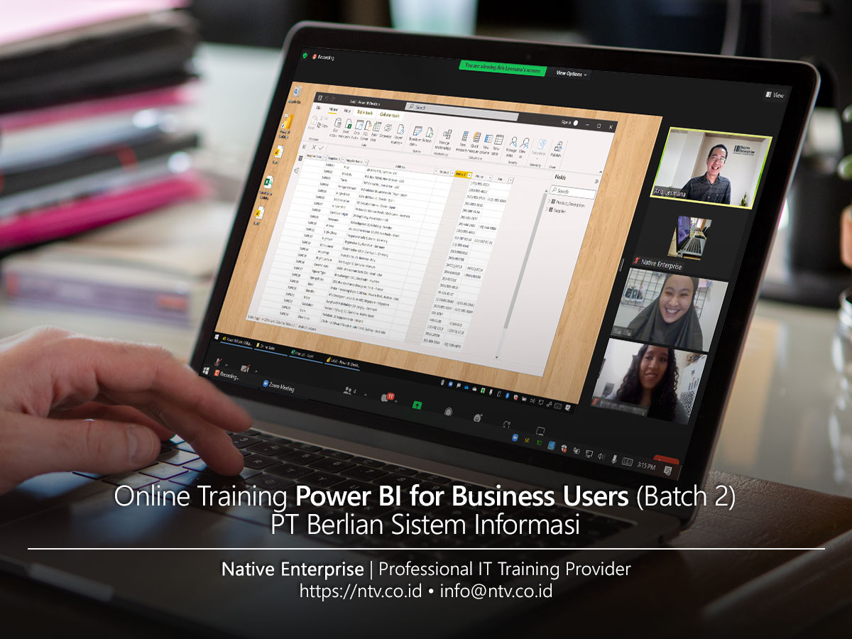 Power BI for Business Users Online Training bersama Berlian Sistem ...