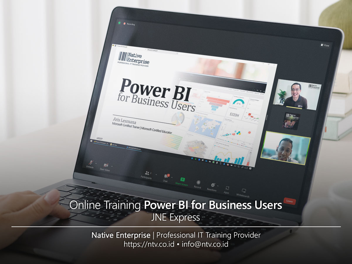 Power BI for Business Users Online Training bersama JNE Express