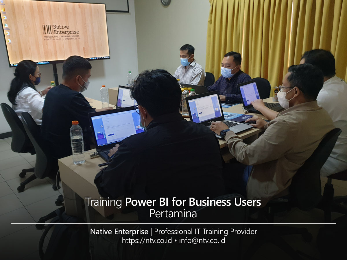 Power BI for Business Users Training bersama Pertamina