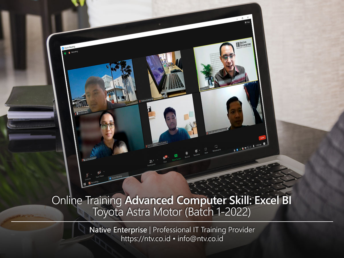 Advance Excel Business Intelligence Online Training bersama Toyota Astra Motor (Batch 1-2022)