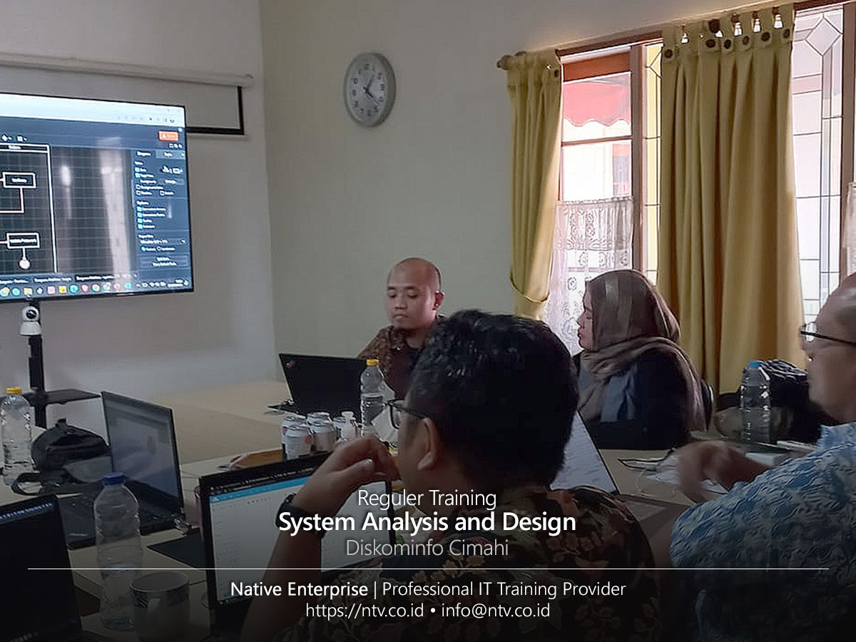 System Analysis and Design Training bersama Diskominfo Cimahi