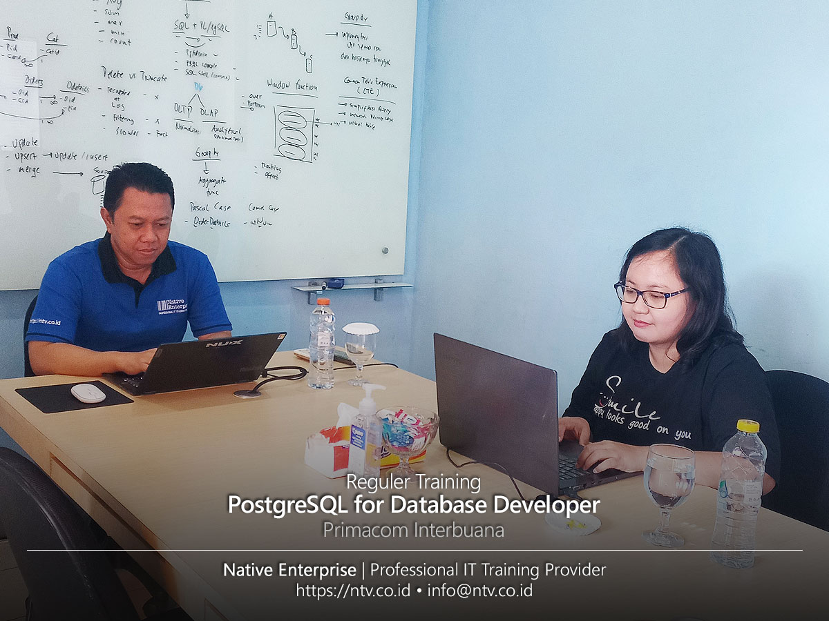 PostgreSQL for Database Developer Training bersama Primacom Interbuana