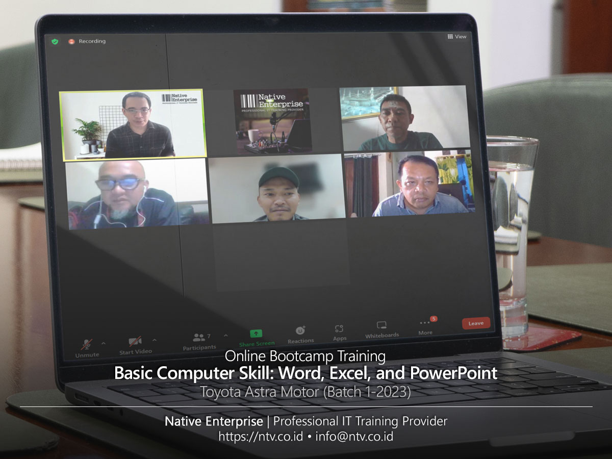 Online Bootcamp Word, Excel, and PowerPoint Training bersama Toyota Astra Motor (Batch 1-2023)