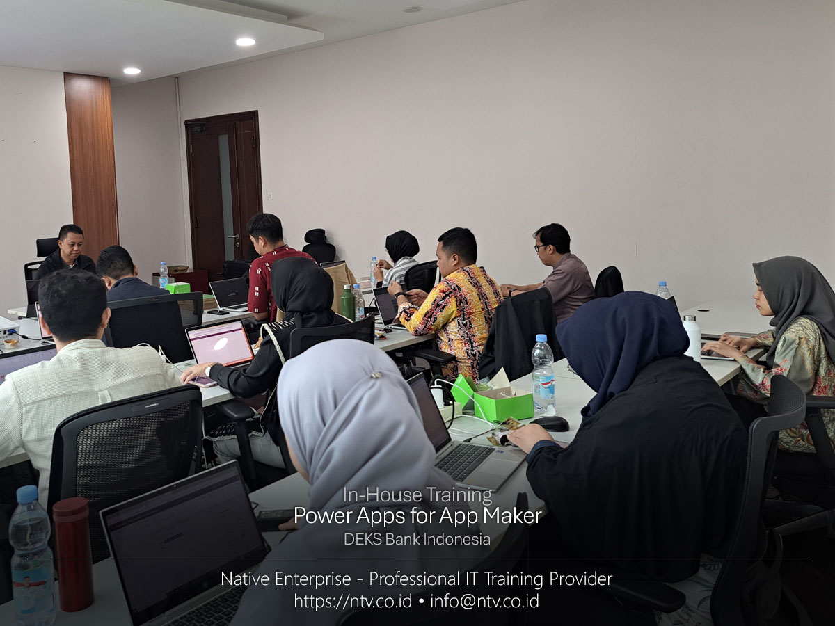 Power Apps for App Maker In-House Training bersama DEKS Bank Indonesia