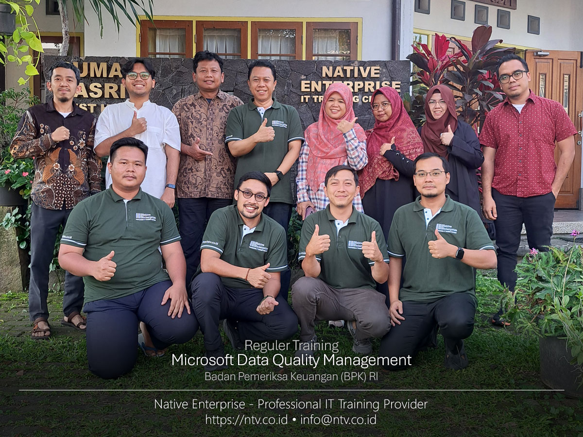 Microsoft Data Quality Management Training bersama BPK RI