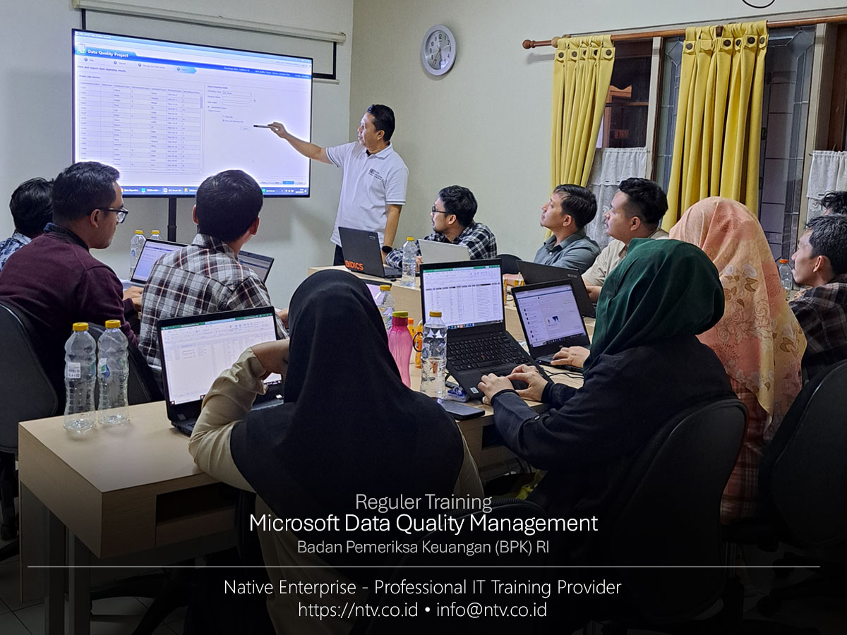 Microsoft Data Quality Management Training bersama BPK RI