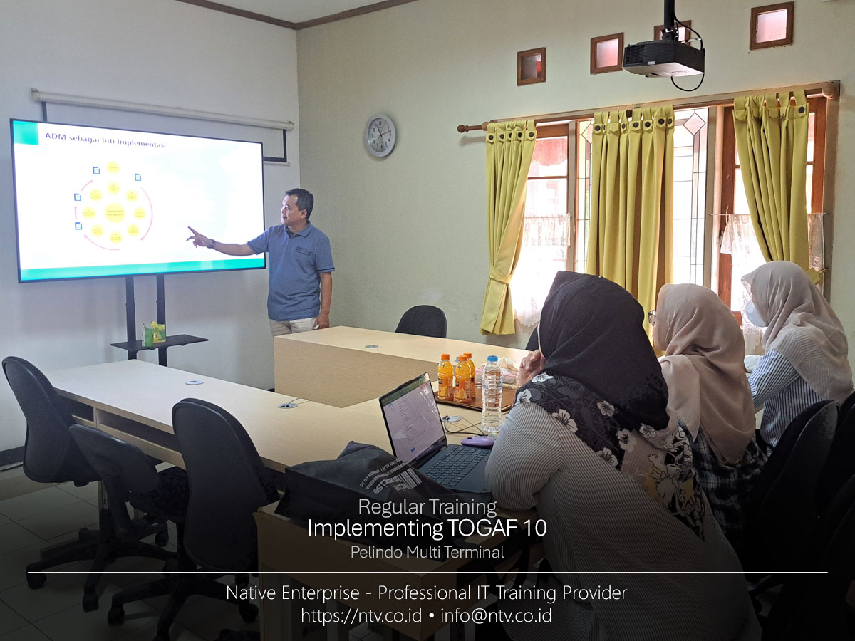 Implementing TOGAF 10 Training bersama Pelindo Multi Terminal