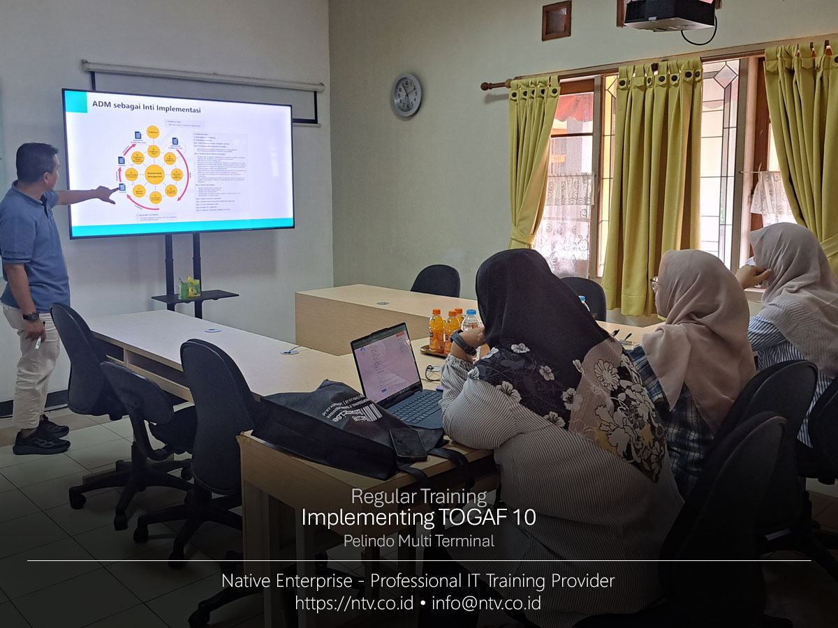 Implementing TOGAF 10 Training bersama Pelindo Multi Terminal