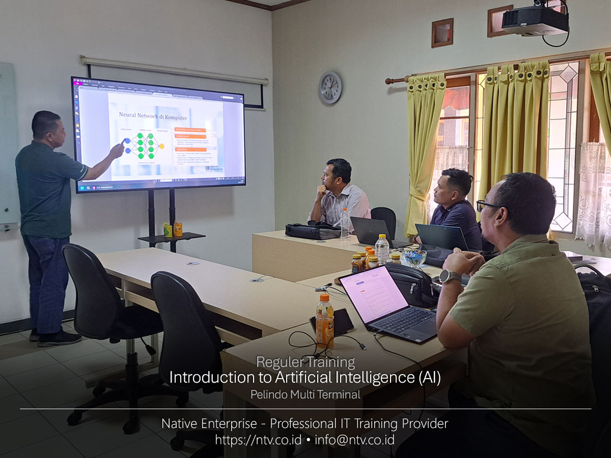 Introduction to Artificial Intelligence (AI) Training bersama Pelindo Multi Terminal