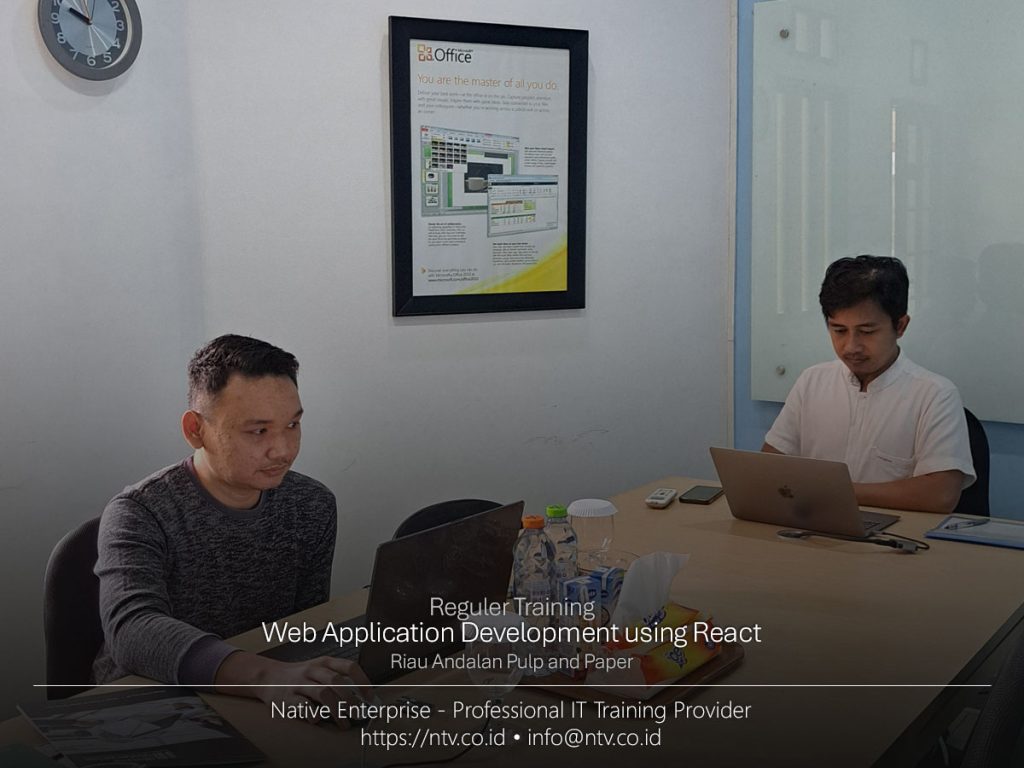 Web Application Development using React Training bersama PT RAPP