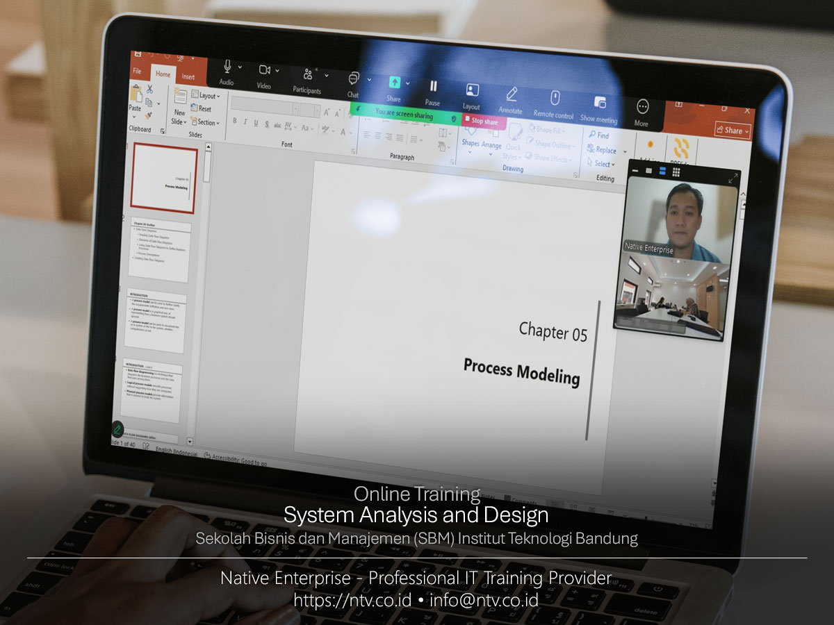 System Analysis and Design Online Training bersama SBM ITB