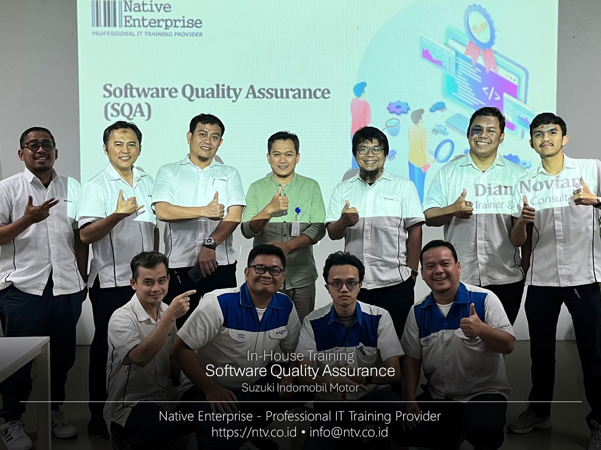 Software Quality Assurance Inhouse Training bersama Suzuki Indomobil Motor