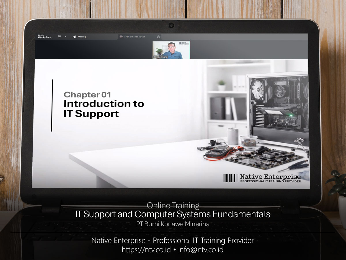IT Support and Computer Systems Fundamentals Online Training bersama PT Bumi Konawe Minerina