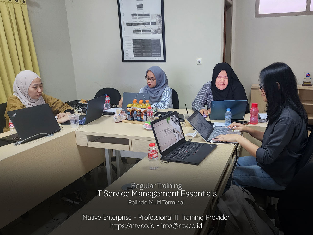 Training IT Service Management Essentials bersama Pelindo Multi Terminal