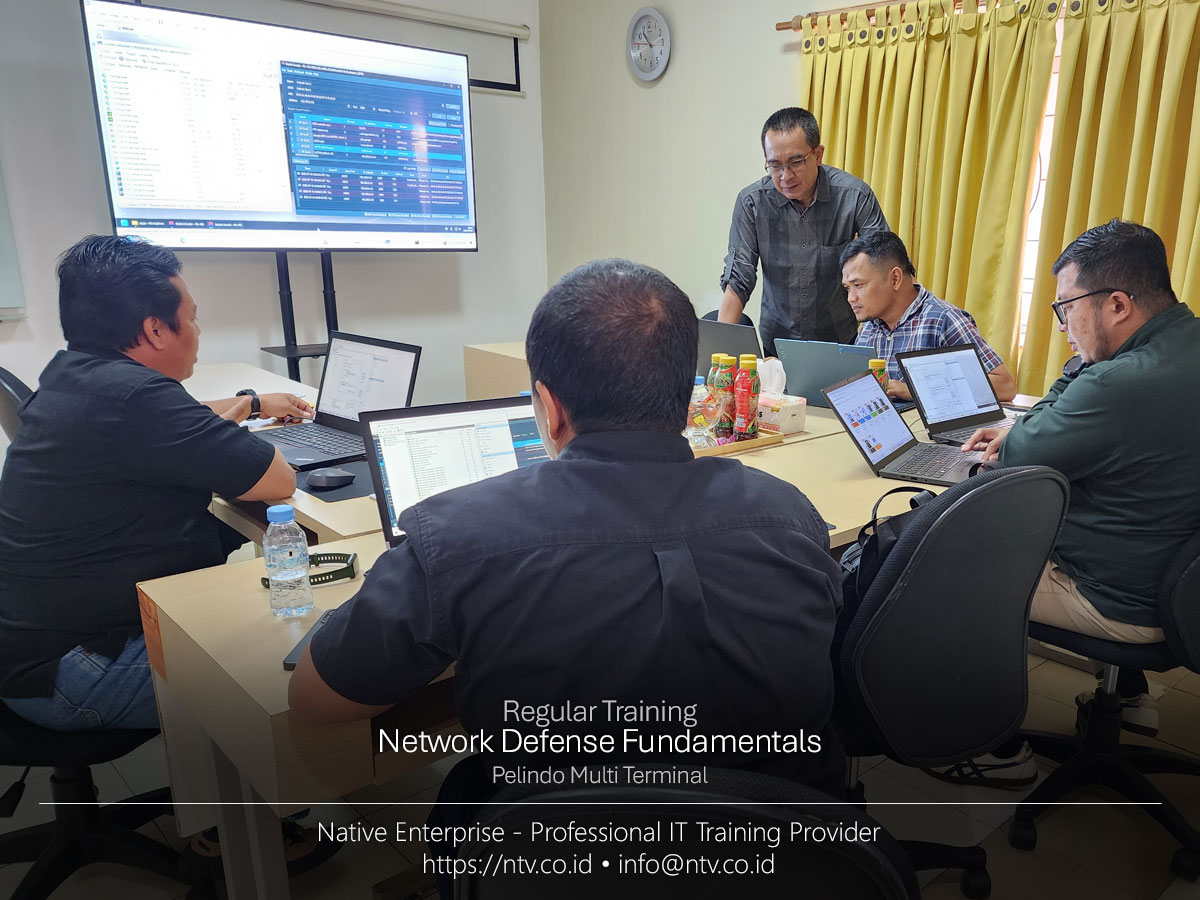 Training Network Defense Fundamentals bersama Pelindo Multi Terminal