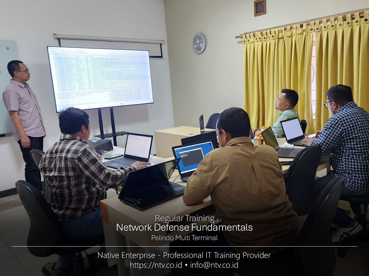 Training Network Defense Fundamentals bersama Pelindo Multi Terminal