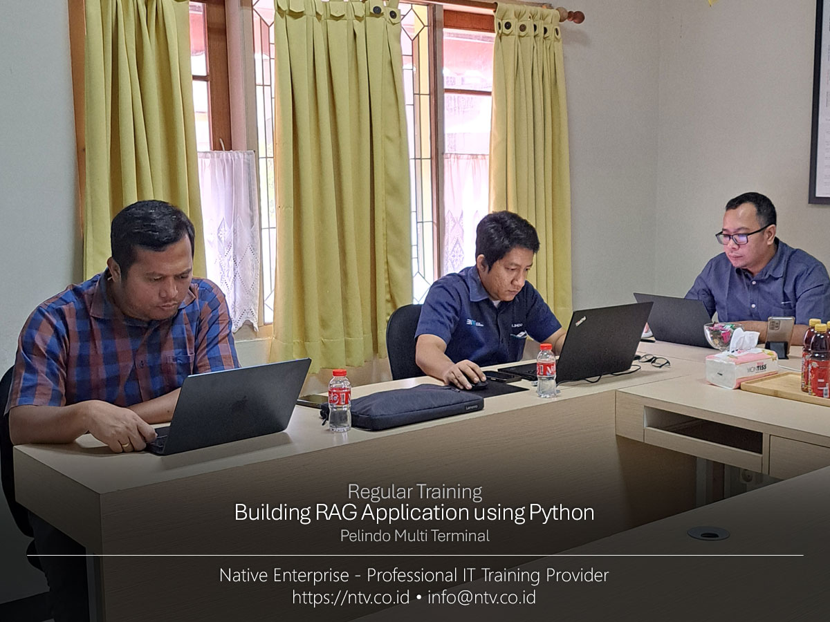 Training Building RAG Application using Python bersama Pelindo Multi Terminal