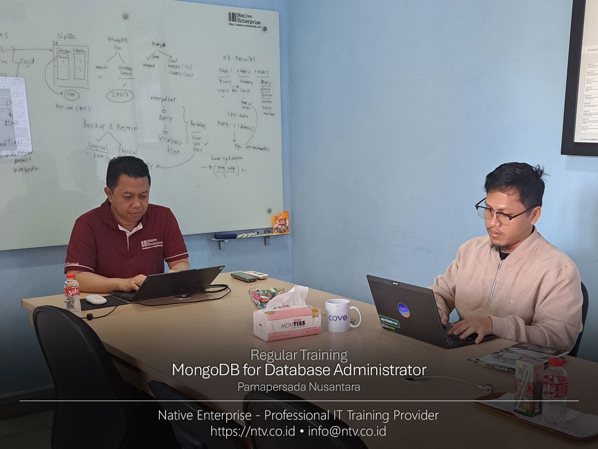 Training MongoDB for Database Administrator bersama Pamapersada Nusantara