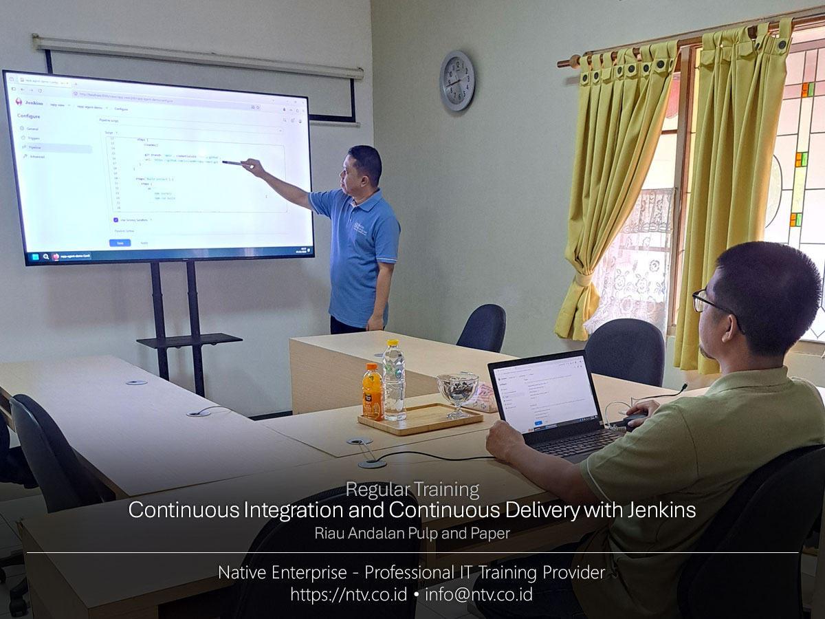 Training Continuous Integration and Continuous Delivery with Jenkins bersama PT RAPP
